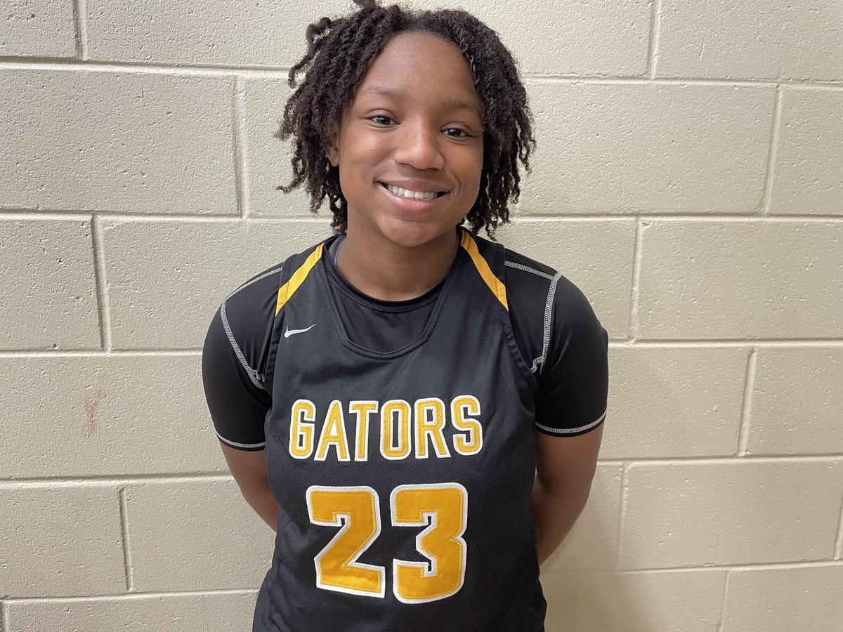 The Goose Creek Lady Gators
have a very young roster for
Head Coach Jabari Deas. Junior Jalaiya Jacobs, Sophomore Celeste Griffin and Freshmen duo Madeline Dates and Aubrey Downey anchor this lineup. <a href="/aubreydowney29/">Aubrey Downey</a> #SwannysRoundballReview #RecruitThePalmettoState
