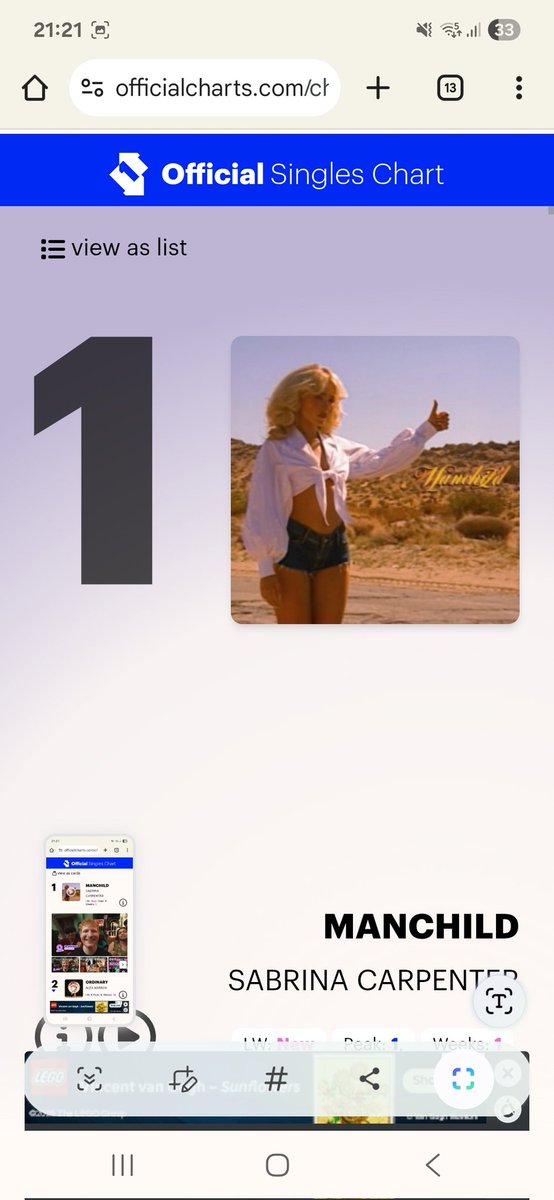 daz1670's tweet image. Uk charts 😍