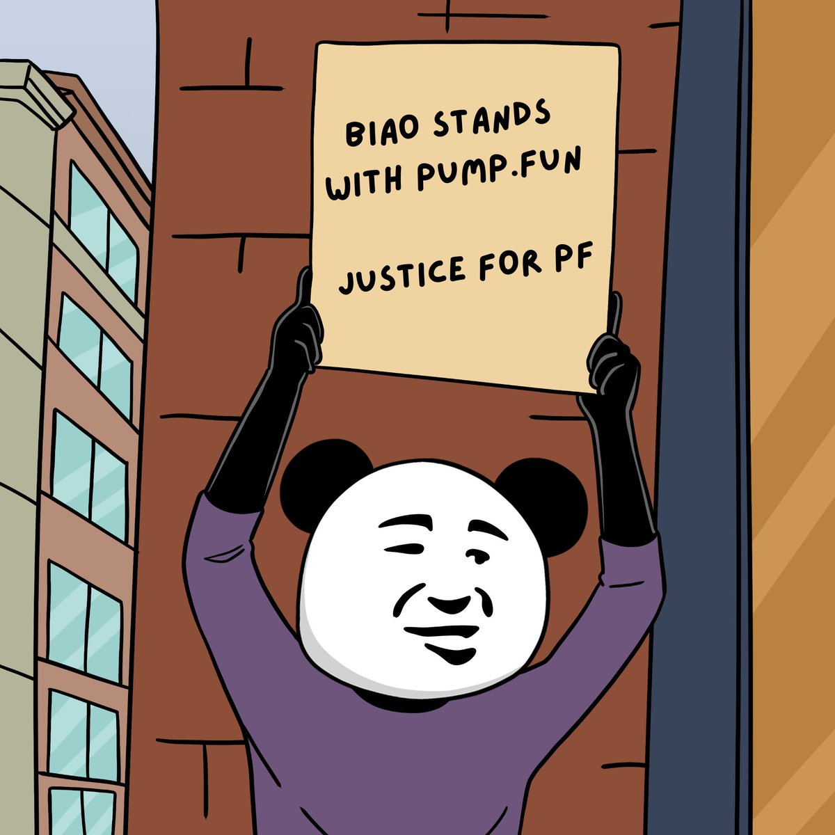 $BIAO stands with Pump fun! 🐼

Justice for #PumpFun free the memes, free the market!

#FreeAlon #PumpFun $SOL #FreePumpFun
