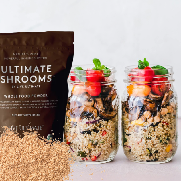 LiveUltimateUSA's tweet photo. Ultimate Shrooms - NATURE’S MOST POWERFUL IMMUNE SUPPORT
#fitness #nutrition #fitnessjourney #quoteoftheday #love #fitfam #lifestyle #gym #fitnessmotivation #fit #kosher #vegan #organic #liveultimate https://t.co/fKBojd5Tuj