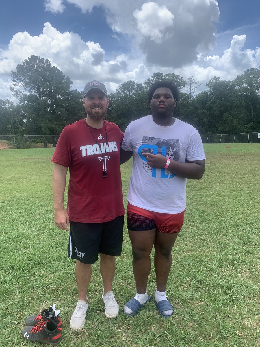 𝓓𝓪𝓻𝓲𝓾𝓼 “𝓓𝓮𝓮𝓫𝓸” 𝓦𝓱𝓲𝓽𝓵𝓸𝔀 ✝️ (@dariuswhitlow75) on Twitter photo Had a great time showing my talents today at Troy and touring the facilities! Can’t wait to be back #AGTG
<a href="/Coach_Carbine/">Caleb Carbine</a>
<a href="/KenSignoretti/">Ken Signoretti</a>
<a href="/footballopelika/">Opelika Football</a>
<a href="/OpelikaCoach/">Bryan Moore</a>
<a href="/Coach_JD_Atkins/">J.D. Atkins</a>
<a href="/epperson_kris/">Kris Epperson</a>
<a href="/flemdelaflem66/">Jarred Fleming</a> Had a great time showing my talents today at Troy and touring the facilities! Can’t wait to be back #AGTG
<a href="/Coach_Carbine/">Caleb Carbine</a>
<a href="/KenSignoretti/">Ken Signoretti</a>
<a href="/footballopelika/">Opelika Football</a>
<a href="/OpelikaCoach/">Bryan Moore</a>
<a href="/Coach_JD_Atkins/">J.D. Atkins</a>
<a href="/epperson_kris/">Kris Epperson</a>
<a href="/flemdelaflem66/">Jarred Fleming</a>