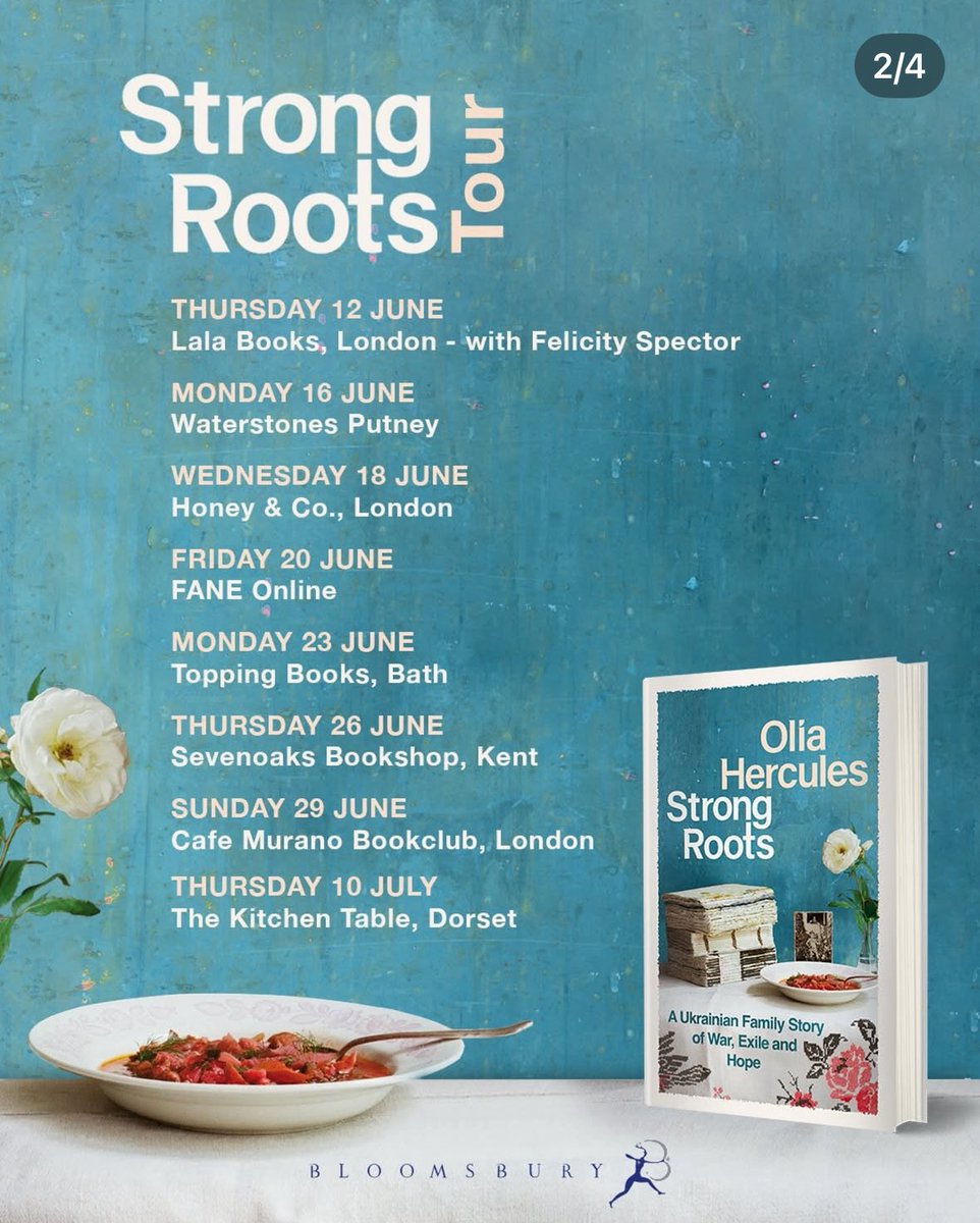Please come join me here or spread the word! Also August 10th Edinburgh International Book Festival. Please spreaad the word! #StrongRoots