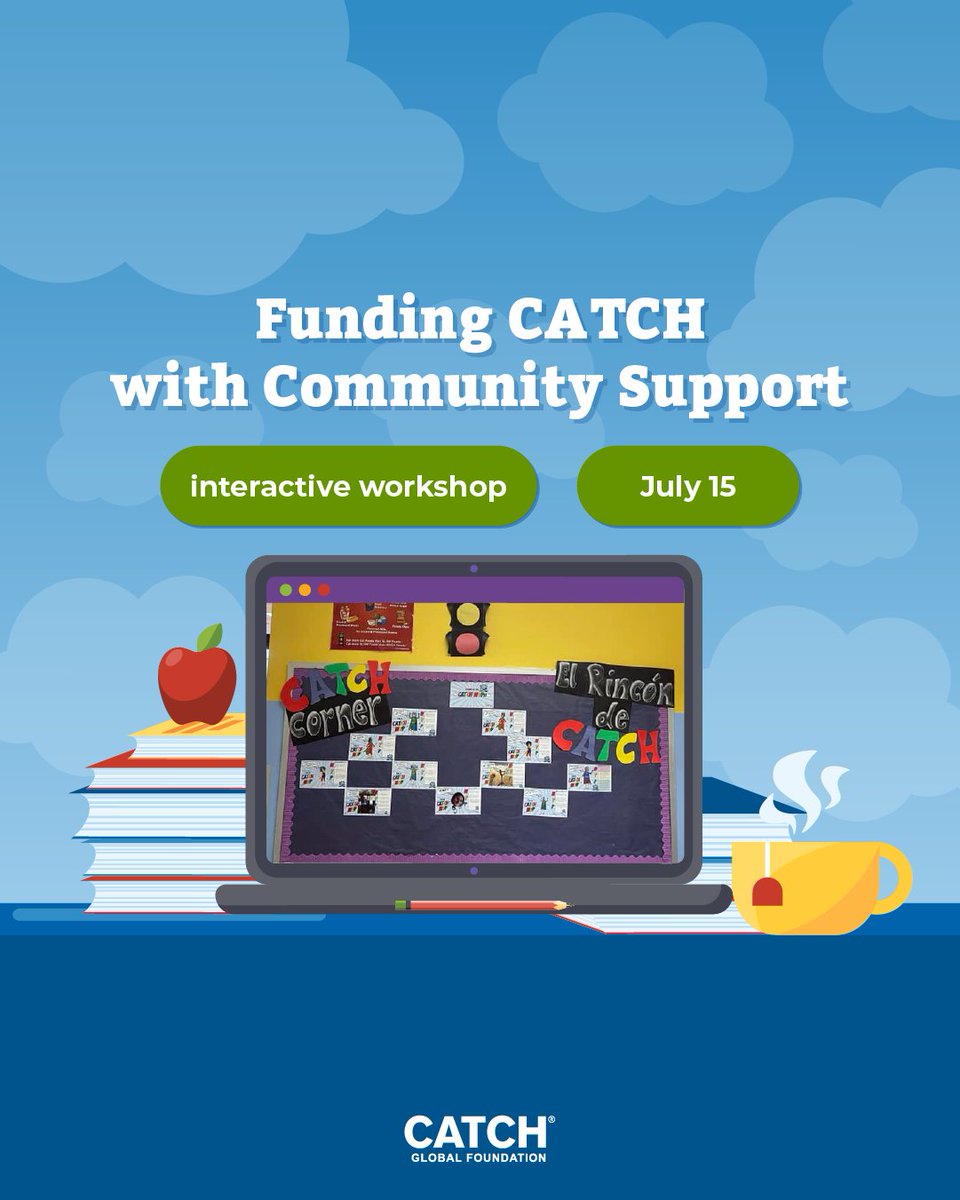 Join our upcoming 45-minute interactive workshop! Educators, school and public health professionals will be provided tools to secure funding for CATCH programs in their school or organization. You will actively engage with our resources, and walk away with a completed,