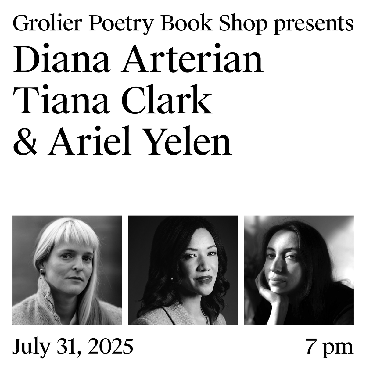 Grolier Poetry Book Shop tweet media