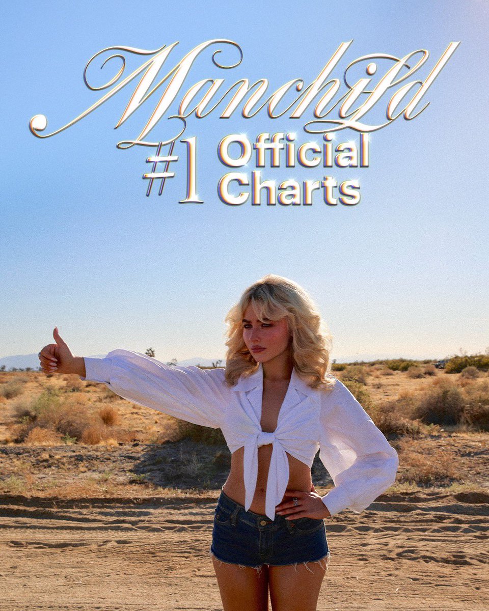 Team Sabrina 💋 (@teamsabrina) on Twitter photo something ‘bout a first week of june single release that just screams #1 on <a href="/officialcharts/">Official Charts</a> 🙂↔️ #manchild something ‘bout a first week of june single release that just screams #1 on <a href="/officialcharts/">Official Charts</a> 🙂↔️ #manchild