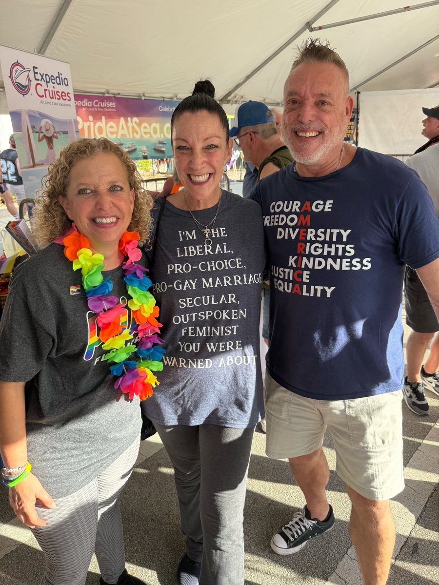 Debbie Wasserman Schultz (@dwstweets) on Twitter photo So inspired by the <a href="/PrideStonewall/">StonewallFestival</a> celebration of the Stonewall Riots — an historic resistance and demand for equality, love and to live truthfully. 🏳️🌈🏳️⚧️💙
It’s more critical than ever to celebrate this victory as Trump tries to roll back progress. So inspired by the <a href="/PrideStonewall/">StonewallFestival</a> celebration of the Stonewall Riots — an historic resistance and demand for equality, love and to live truthfully. 🏳️🌈🏳️⚧️💙
It’s more critical than ever to celebrate this victory as Trump tries to roll back progress.