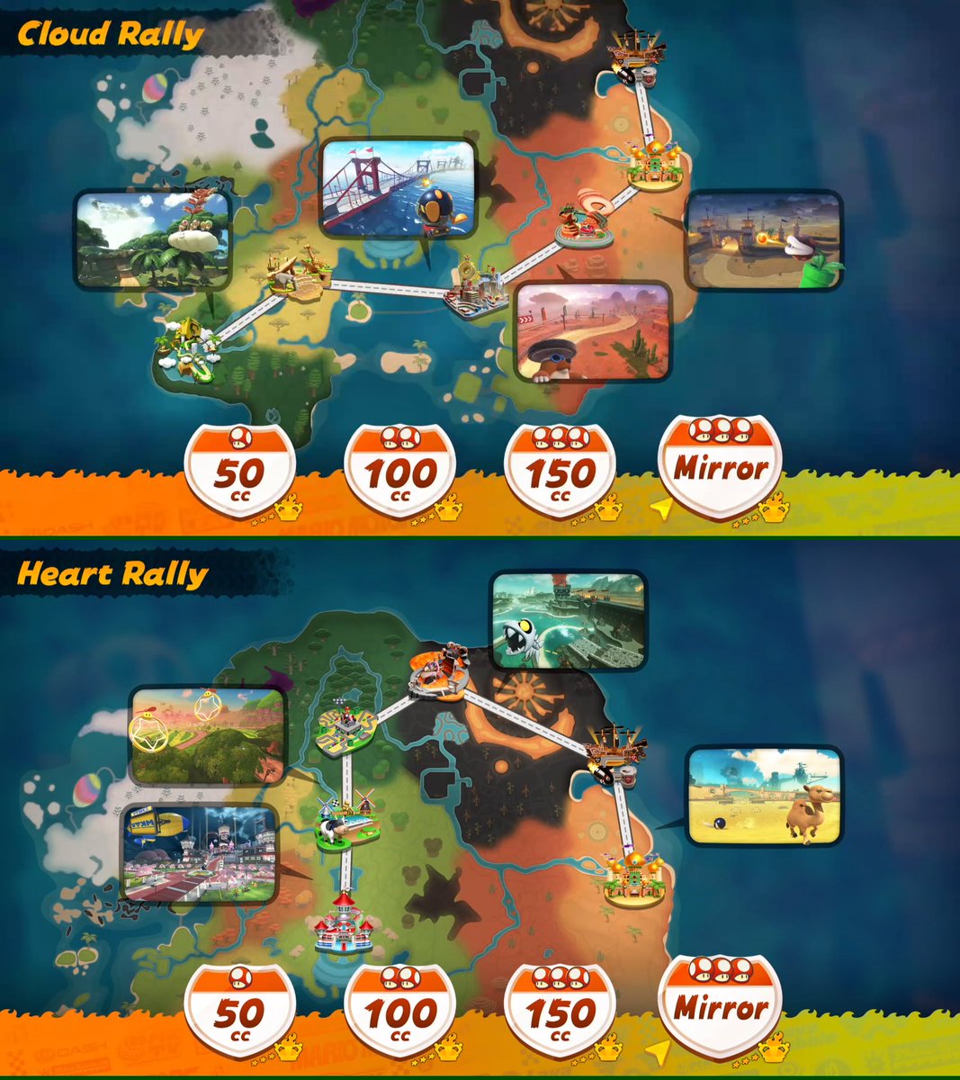 RoarEmma's tweet image. I got 3 stars on everything for the Knockout Tour rallies! π
#MarioKartWorld #NintendoSwitch2