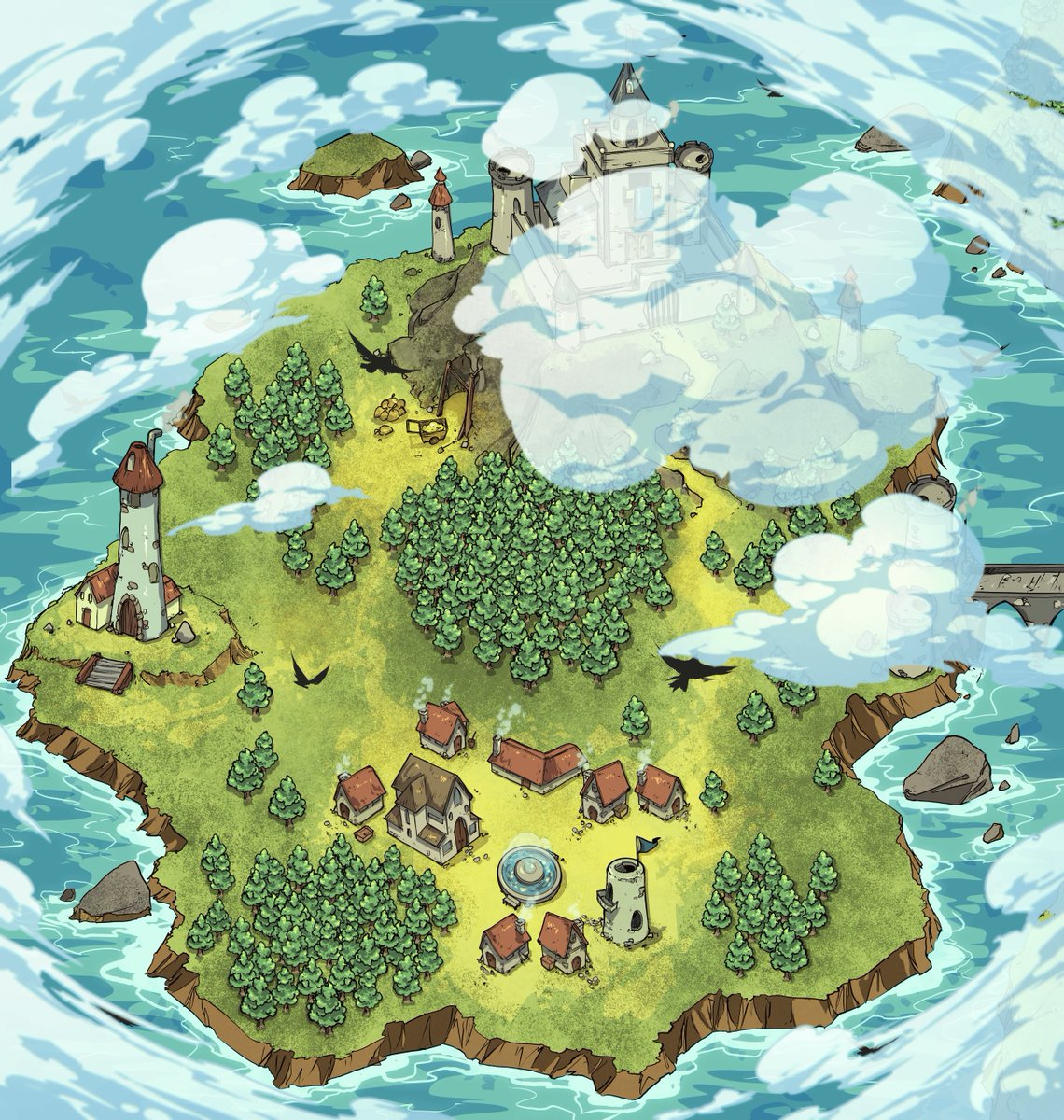 The Softlands shift again.

The tower fades behind you.

A new path opens at the side of the mountain.

Week 3 begins.

The Mine awaits.