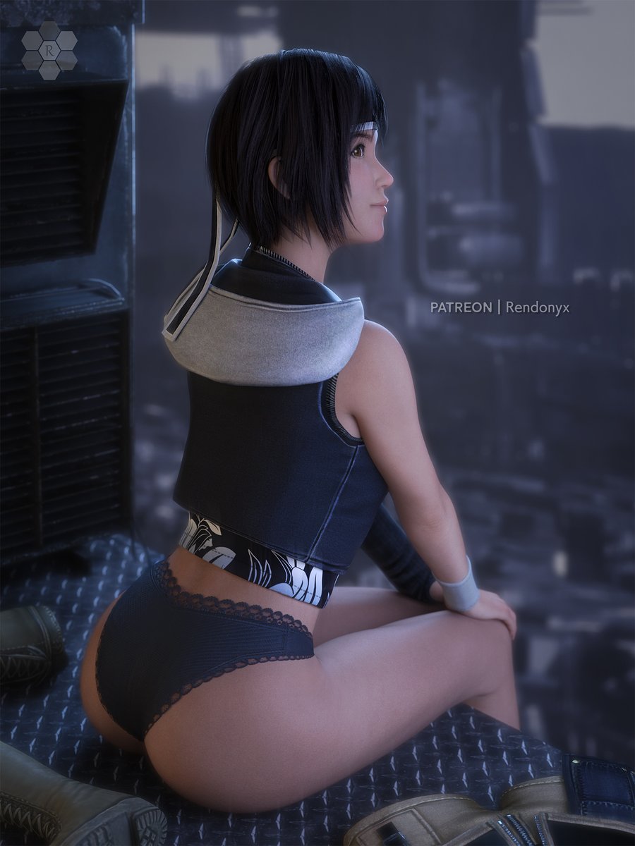 rendonyx's tweet image. Yuffie alt render. Not sure why she took her pants off but I'm not gonna complain!
Advent outfit by @MokujinH
#yuffiekisaragi #FF7 #FF7R #FinalFantasy #FinalFantasyVIIRebirth #FinalFantasy7Remake #FinalFantasyVII #finalfantasy7