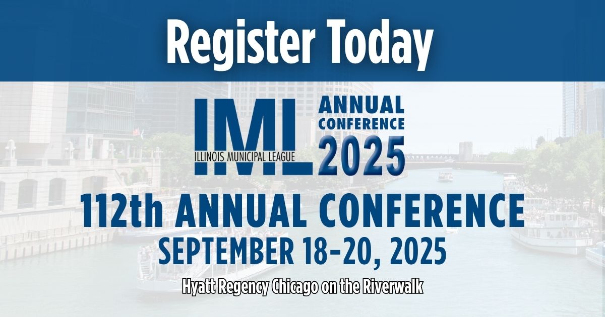 Registration is now open for the 112th <a href="/IMLLeague/">IML</a> Annual Conference, to be held September 18-20, 2025, at the Hyatt Regency Chicago. Join 2,000+ local officials for three days of education and networking. For more information, including registration, visit