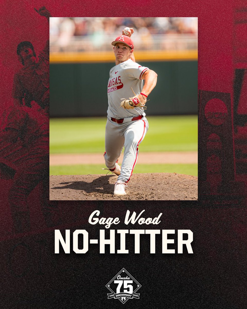 CWSOmaha's tweet image. HISTORY WITNESSED.

THE FIRST NO-HITTER SINCE 1960!

#MCWS x #RoadToOmaha