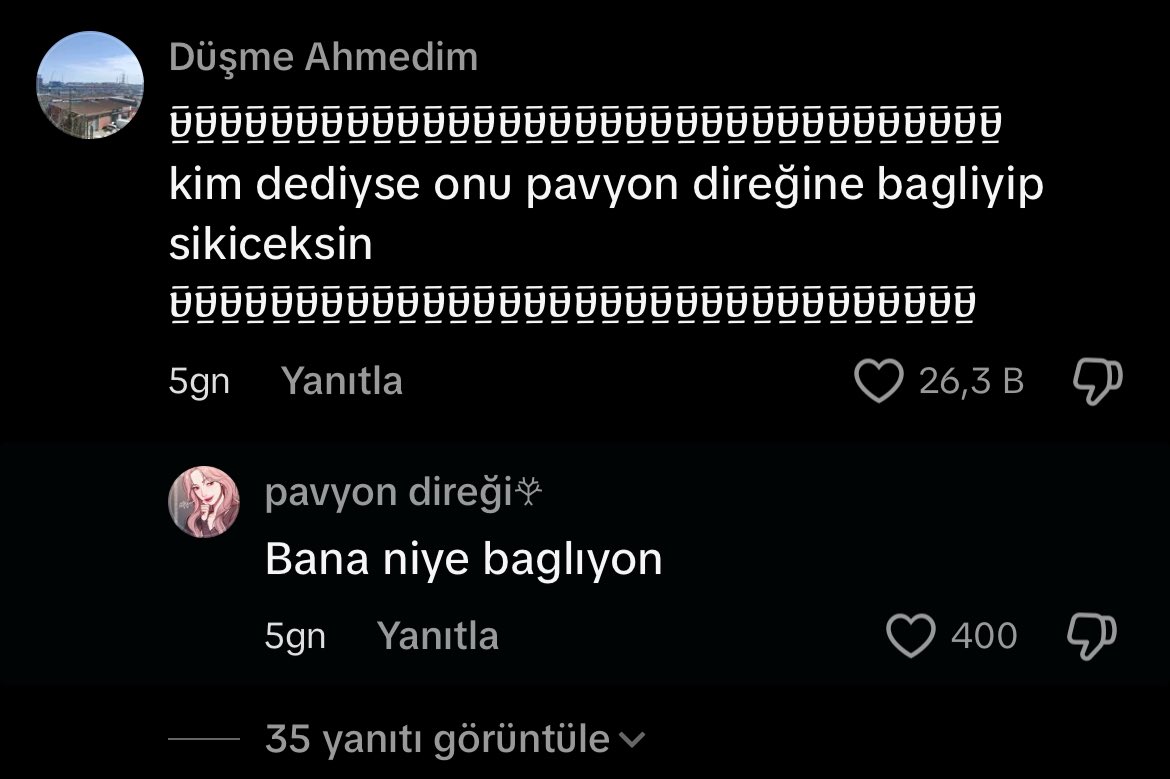Bana niye bağlıyon