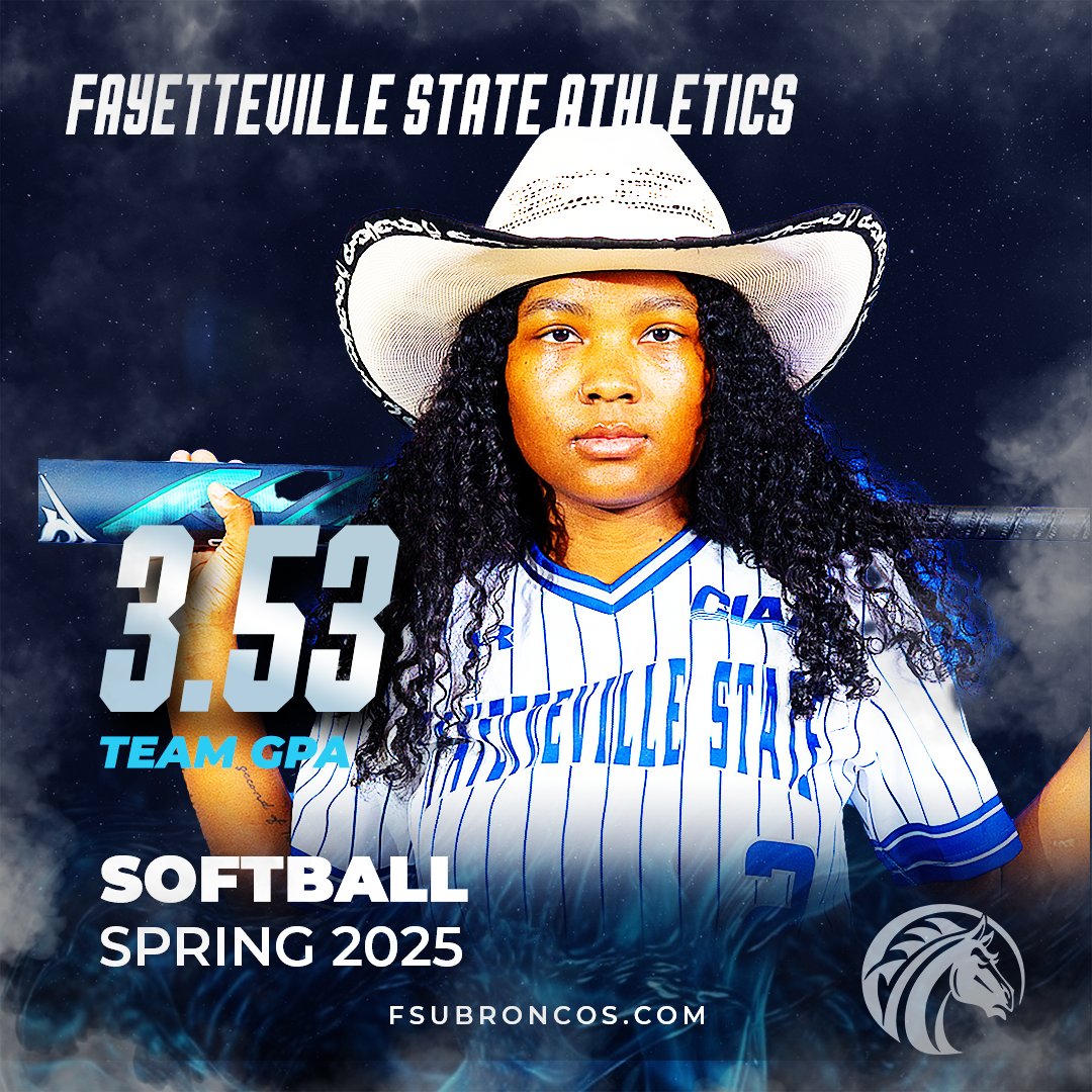 Congratulations to our student-athletes for achieving a cumulative 3.42 GPA for Spring 2025!! 
Check out the team GPAs for each sport! 📘🐴
#AcademicExcellence #BroncoPride