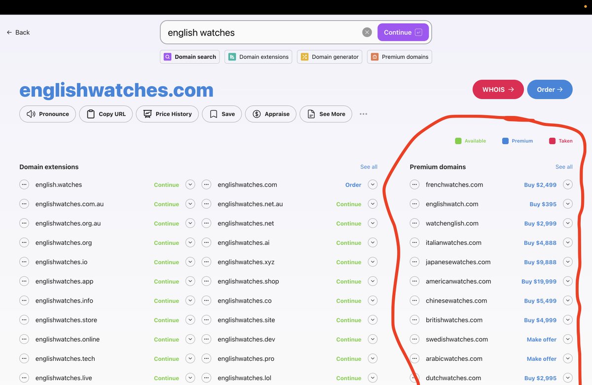 you can still grab this one if you like it but please dyor

might be some value there looking at instantdomainsearch dotcom