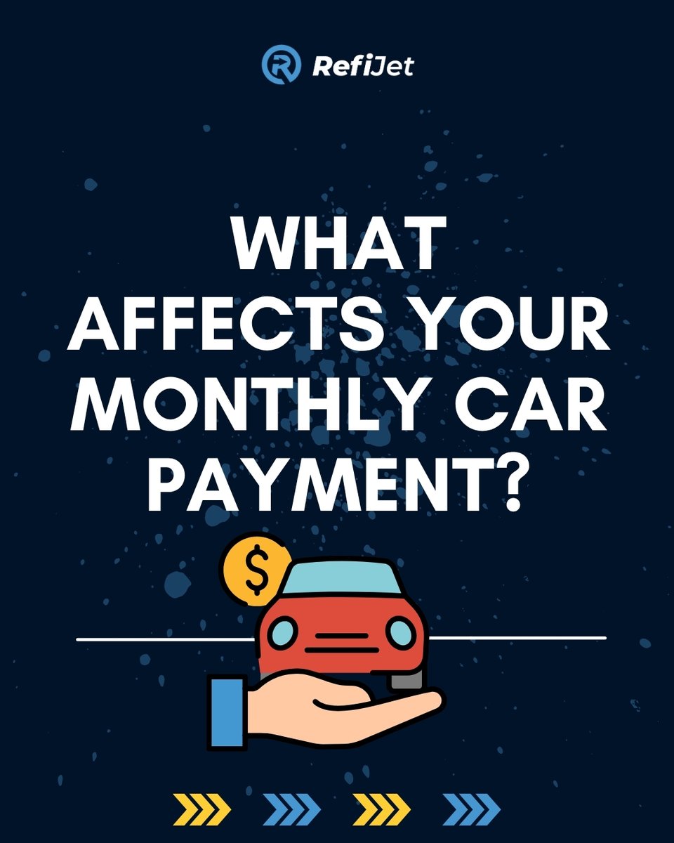 RefiJet's tweet image. What Affects Your Monthly Car Payment?

When you&apos;re buying a car, these 5 key factors determine what you’ll pay each month:

Visit refijet.com and refinance your auto loan today
•
#carloans #carloans #autoloans #autoloan #autofinance #autorefinance #refinance