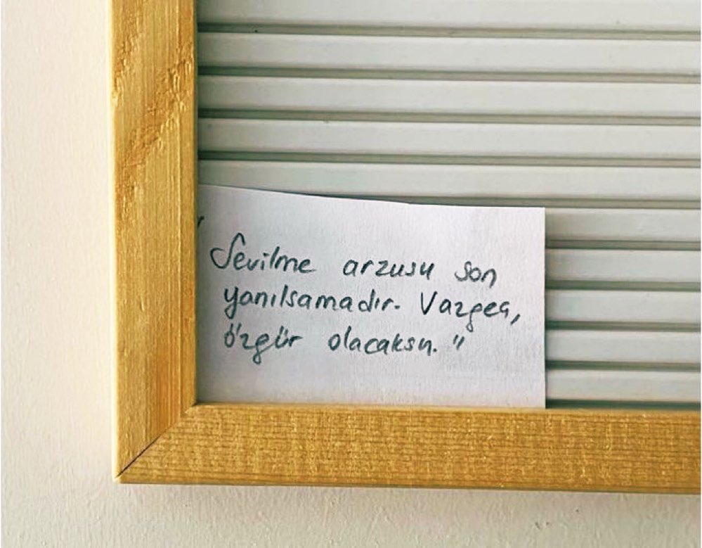 Vazgeç, özgür olacaksın.