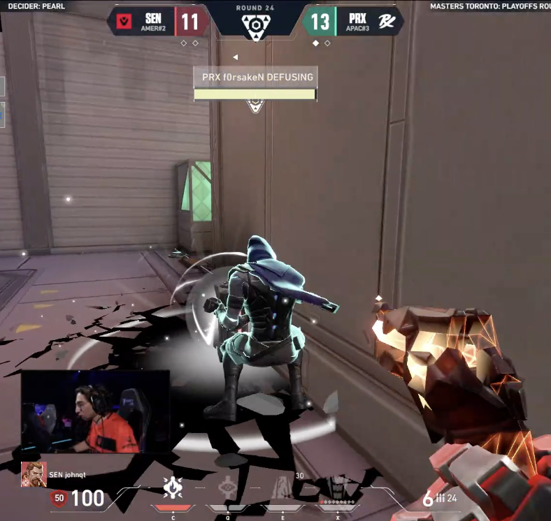 the f0rsakeN "u ii a io ui a i o" defuse special