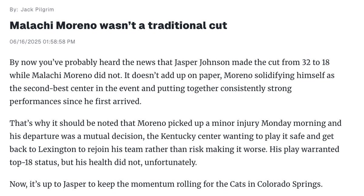 JackPilgrimKSR's tweet image. FWIW: Nothing to do with talent or production in Colorado Springs