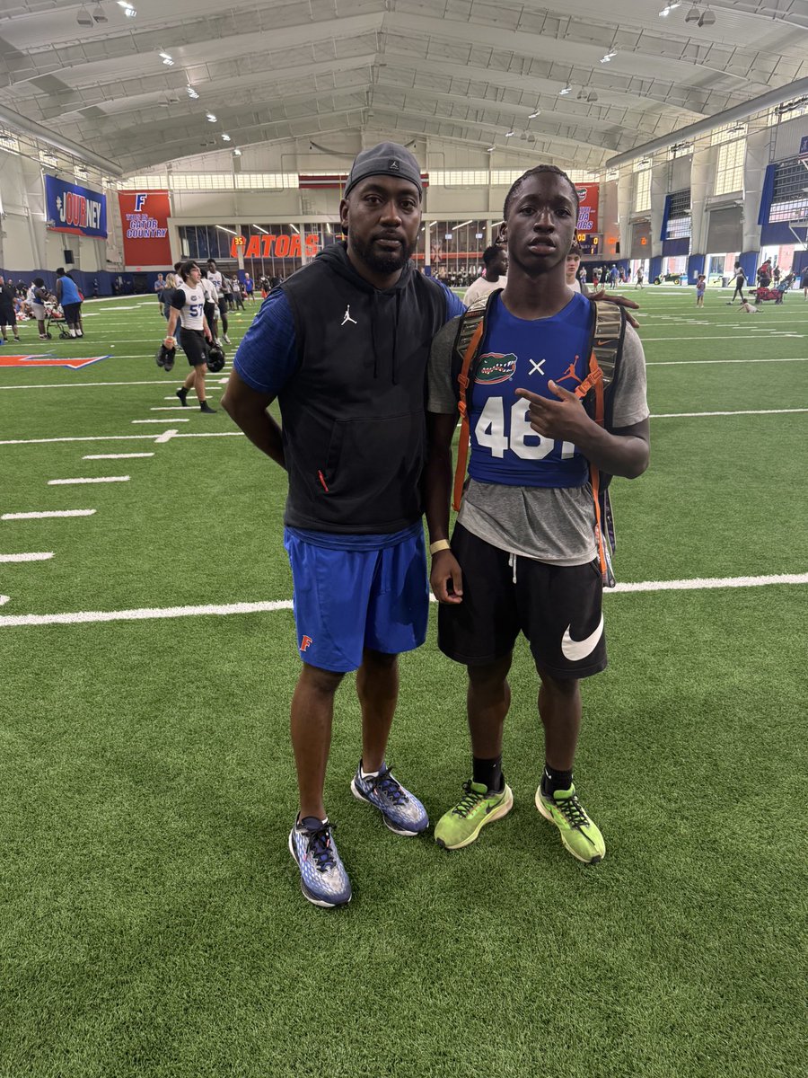 Had a great camp went 4-1 on reps! Thank you guys for having me today🙏🏾 <a href="/CoachDae1/">Dae'one Wilkins</a> <a href="/_CoachLucas/">Chad Lucas</a>