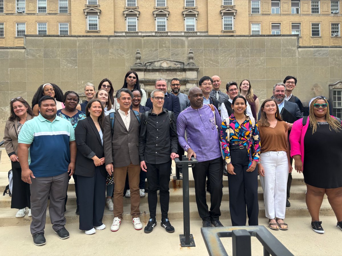On 6/13 GHI hosted a 22-person delegation from the International Institute of Wisconsin’s Global Health Cooperation program, under the State Department’s International Visitor Leadership Program, from a variety of countries. Thank you &amp; we look forward to future collaborations!