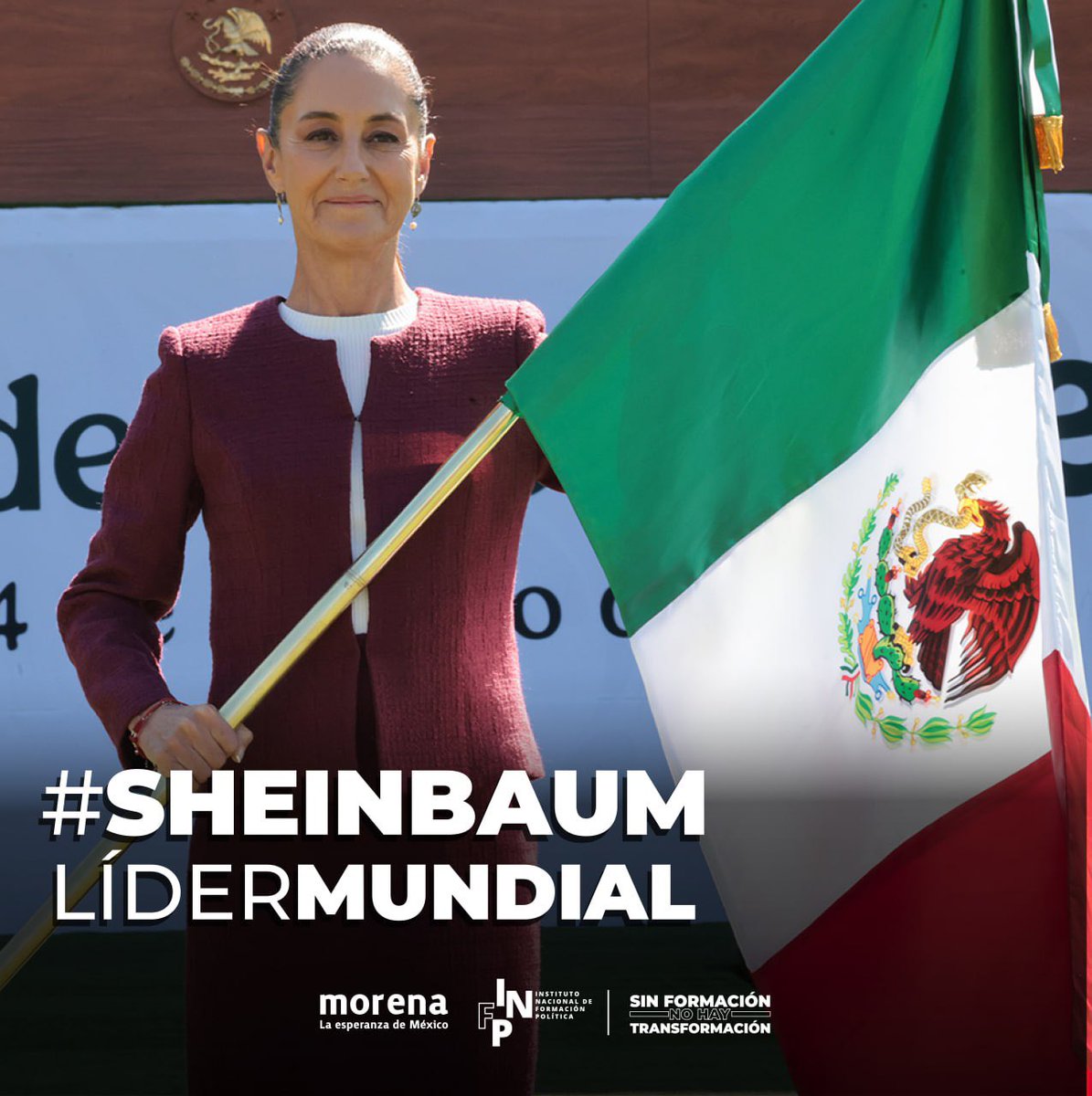 INFP Morena (@infpmorena) on Twitter photo ¡Tenemos mucha presidenta para representar a México!🇲🇽
La Presidenta <a href="/Claudiashein/">Claudia Sheinbaum Pardo</a> ya está en Canadá para participar en la Cumbre del G7, reunión anual con las principales economías mundiales.
El pueblo mexicano respalda a la presidenta y su política de defensa a la soberanía ¡Tenemos mucha presidenta para representar a México!🇲🇽
La Presidenta <a href="/Claudiashein/">Claudia Sheinbaum Pardo</a> ya está en Canadá para participar en la Cumbre del G7, reunión anual con las principales economías mundiales.
El pueblo mexicano respalda a la presidenta y su política de defensa a la soberanía
