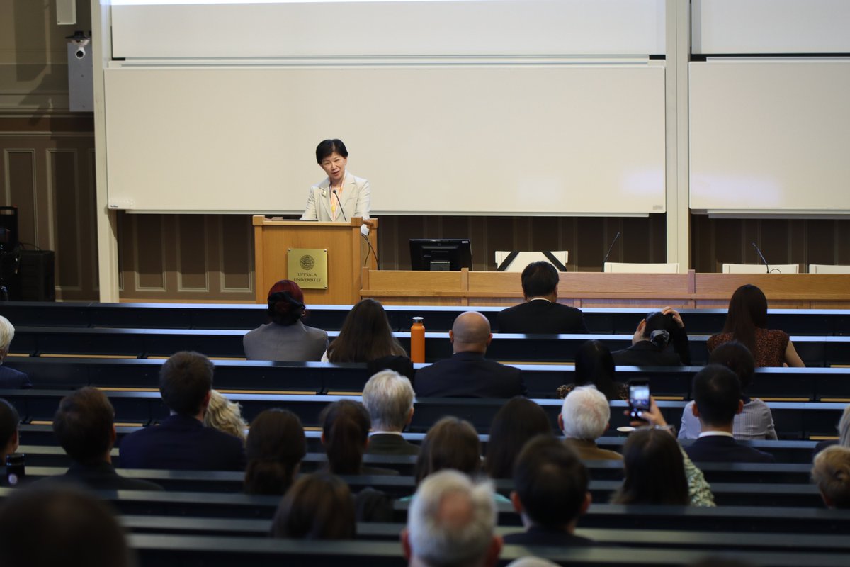 ODA (@un_disarmament) on Twitter photo UN High Representative for Disarmament Affairs Izumi Nakamitsu delivered a keynote address at @AlvaMyrdalCNTR, Uppsala University, highlighting both the challenges and the path forward toward a world free of nuclear weapons.
#AlvaMyrdal2025 UN High Representative for Disarmament Affairs Izumi Nakamitsu delivered a keynote address at @AlvaMyrdalCNTR, Uppsala University, highlighting both the challenges and the path forward toward a world free of nuclear weapons.
#AlvaMyrdal2025