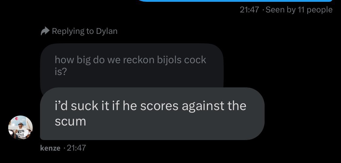 new leeds group chat going well. @MOTKenze