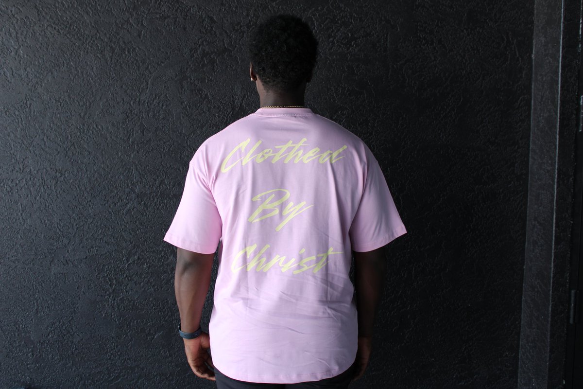 HisImageOff's tweet photo. Pink! Pink! Pink! 

4 days away!!

#Jesus #clothing #love https://t.co/6GnZX63pEJ