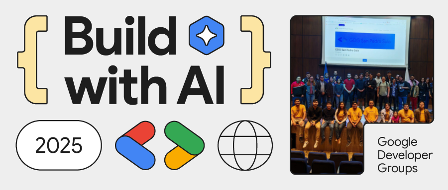 🚀 Activa tu chispa creativa con el poder de la inteligencia artificial

Llega Build with AI San Pedro Sula 2025, una experiencia pensada para desarrolladores como tú, que quieren aprender, construir y conectar usando las tecnologías más avanzadas de IA y Machine Learning de...