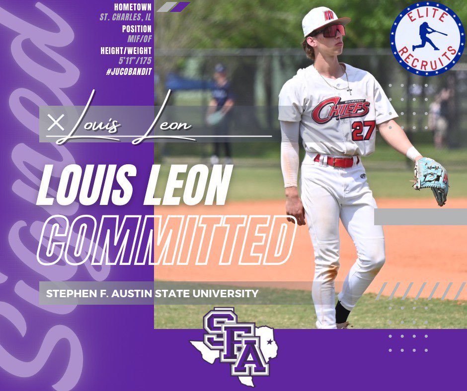 This one is extremely special. Through a lot of hard work, adversity, and perseverance Louis has accomplished his goal.

Congratulations to our very own <a href="/LouisLeon06/">Louis ✞</a> on his commitment to Stephen F. Austin State University.

Special shoutout to <a href="/CoachAlexHales/">Alex Hales</a> for always