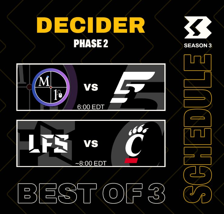 BLITZ R6 (@blitz_rainbow6) on Twitter photo LAST DAY OF PHASE 2!!!
✅Win or go home❌
#Mouse1 🆚 <a href="/F5_HQs/">F5 Esports</a>
#LFS 🆚 <a href="/UC_Rainbow6/">UC Rainbow Six Siege</a>
⬇️⬇️Stream link⬇️⬇️ LAST DAY OF PHASE 2!!!
✅Win or go home❌
#Mouse1 🆚 <a href="/F5_HQs/">F5 Esports</a>
#LFS 🆚 <a href="/UC_Rainbow6/">UC Rainbow Six Siege</a>
⬇️⬇️Stream link⬇️⬇️
