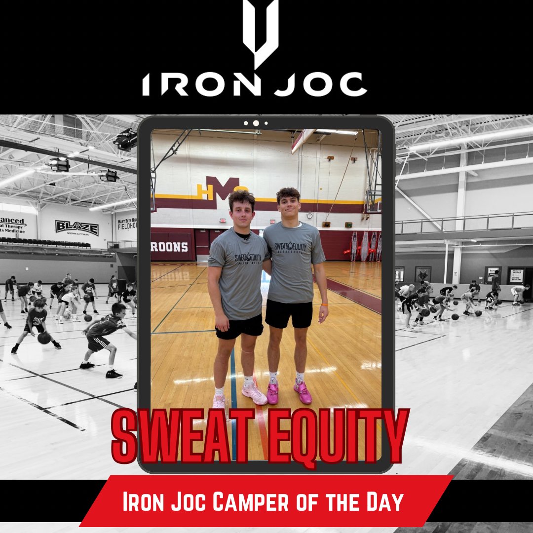 Our <a href="/IRONJOC/">Iron Joc Performance Gear & Apparel</a> boys campers of the day for session 2 are Tanner &amp; Nathan from <a href="/MenomineeHoops/">Maroon Basketball</a>
