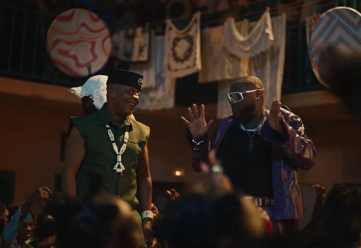 popsynightmare2's tweet photo. TO BE A PART OF HISTORYβ¦.
AS A MAN THAT WAS IN THE MUSIC VIDEO OF THE BIGGEST AFROBEATS SONG OF 2025
THATS WHY DAVIDO TOLD HIM TO COME TO LAGOS.
#WithYouvideo #5IVE https://t.co/95Pmt5M96n