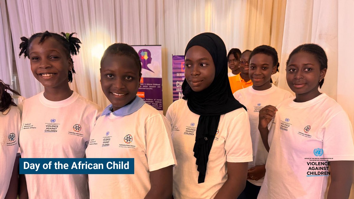 #DayoftheAfricanChild

Investing in child protection can’t wait!
 
In Africa, the costs of violence against children can reach up to 9% of national  GDP, while the annual budget allocated to child protection is less than 0.2%.
 
Realizing the African demographic dividend means