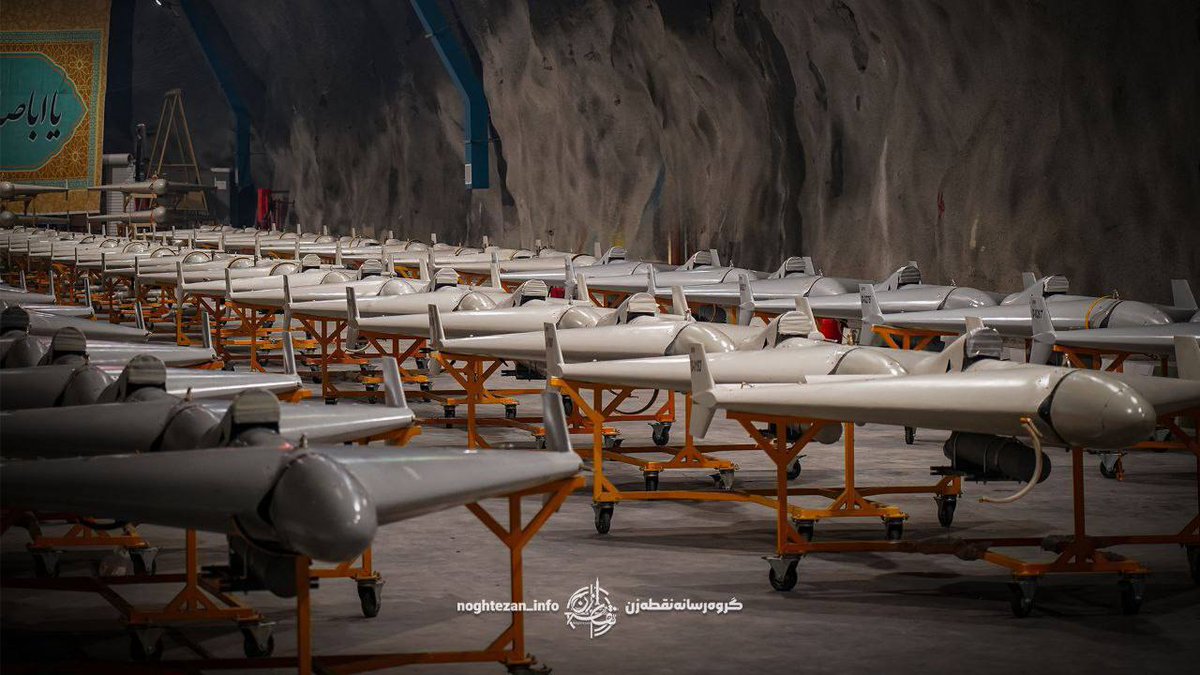 MahalaxmiRaman's tweet image. 🇮🇷| The #IRGC has published unseen images of underground drone tunnels filled with #Shahed136 #Kamikaze Drones.

We’ll likely see an increase of drone launches against #Israel 🇮🇱