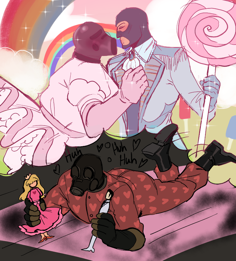 skypbookie's tweet photo. this is actually one of my favorite ships
the best part for me is that spy is so scared of pyro
#teamfortress2 #tf2 #pyrospy https://t.co/GEaokk0mU5