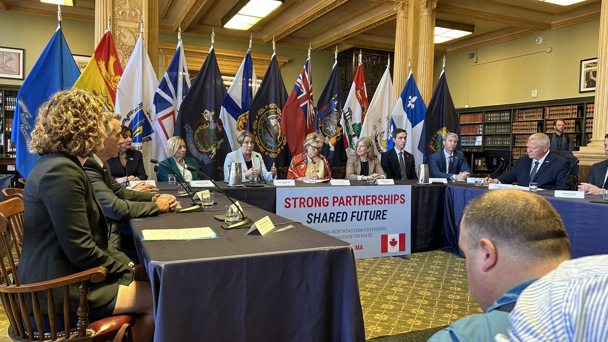 Anson Tebbetts (@anson_ag) on Twitter photo NOW: Gov <a href="/GovPhilScott/">Governor Phil Scott</a> joining Northeast Governors & Canadian Premiers in Boston today. All talking trade & tariffs. Canada is #Vt’s # 1 trading partner. NOW: Gov <a href="/GovPhilScott/">Governor Phil Scott</a> joining Northeast Governors & Canadian Premiers in Boston today. All talking trade & tariffs. Canada is #Vt’s # 1 trading partner.