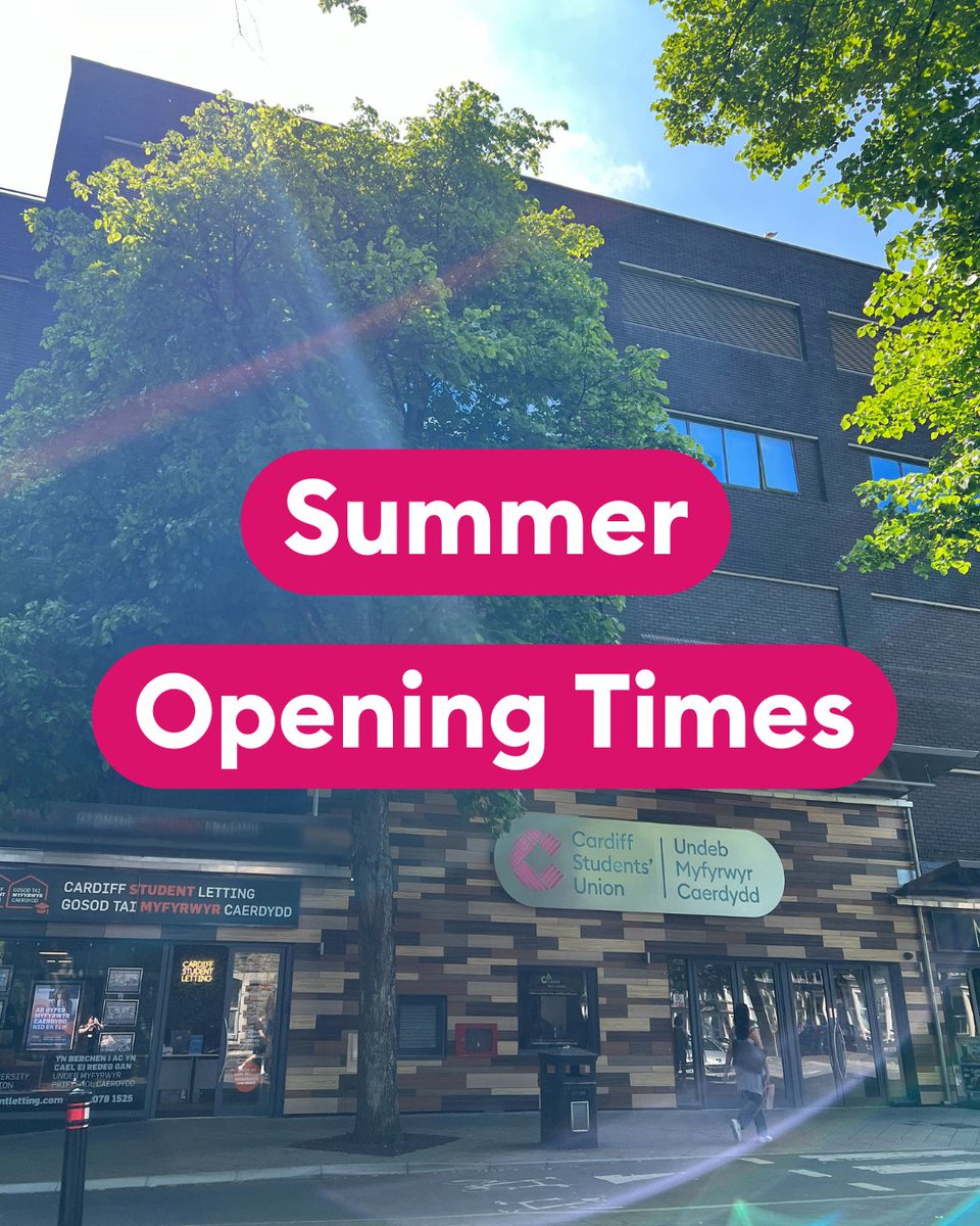 Cardiff Students' Union tweet media