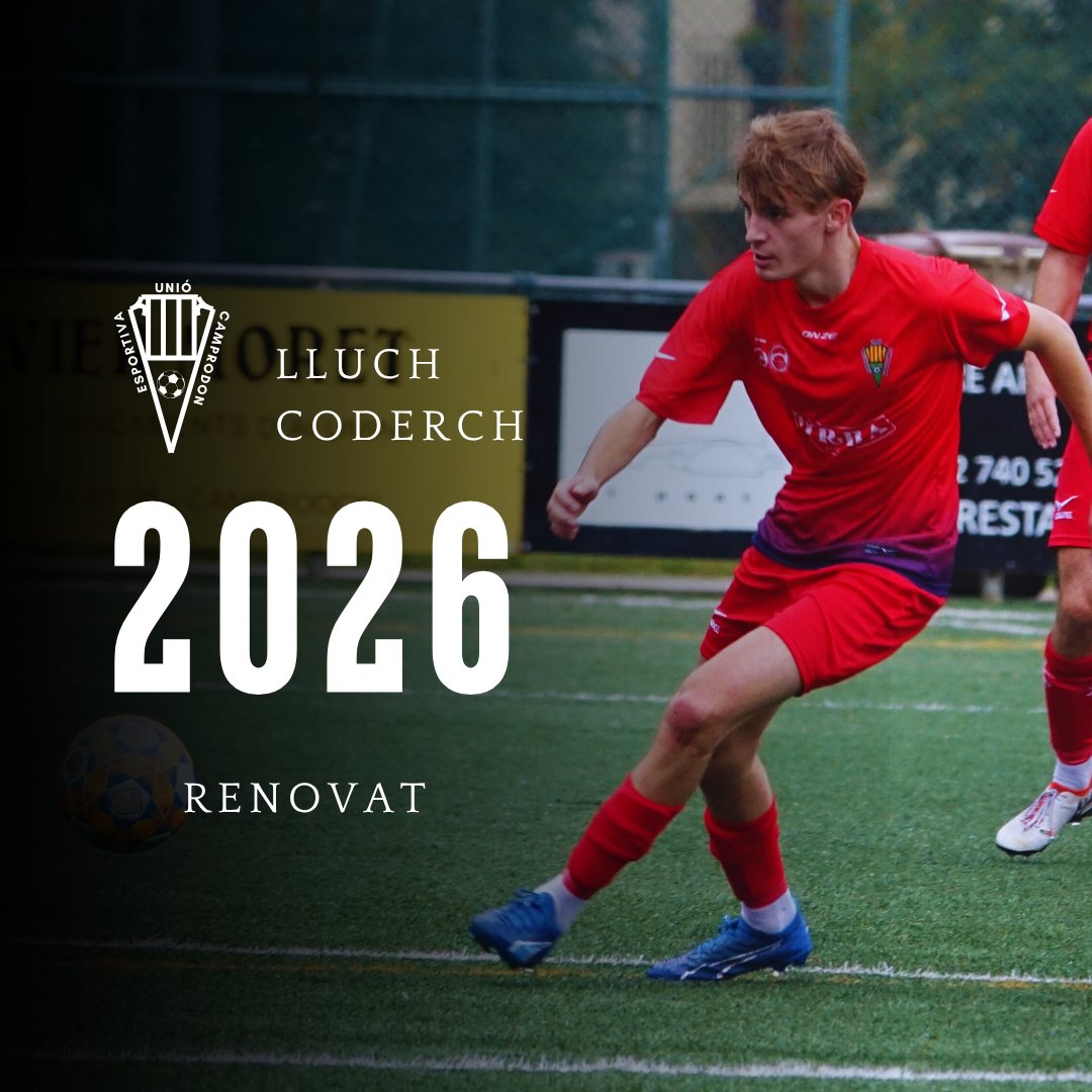 🔴📝RENOVAT 

🤝Lluch Coderch continuarà amb la UE Camprodon la temporada 2025-26.

#EndavantSempreEndavant