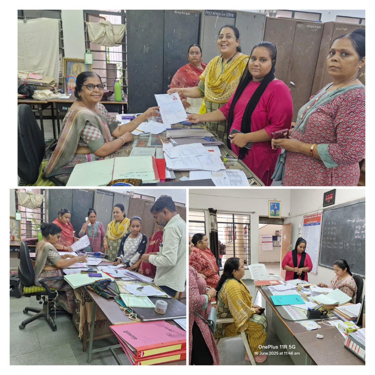 આજ રોજ ગોંડલ ધટક-૧ આંગણવાડી કેન્દ્ર નંબર 28 અને 7 માંથી શાળા ન જતી કિશોરી પૂનઃ પ્રવેશ અપાવેલ છે.<a href="/BhanubenMLA/">Bhanuben Babariya</a> <a href="/CMOGuj/">CMO Gujarat</a> <a href="/CollectorRjt/">Collector Rajkot</a> <a href="/DDORAJKOT1/">District Panchayat Rajkot</a> <a href="/MinistryWCD/">Ministry of WCD</a> <a href="/RanjitIAS/">Dr. Ranjit Kumar Singh, IAS</a> <a href="/WCDGujarat/">Women & Child Development, Govt of Gujarat</a>