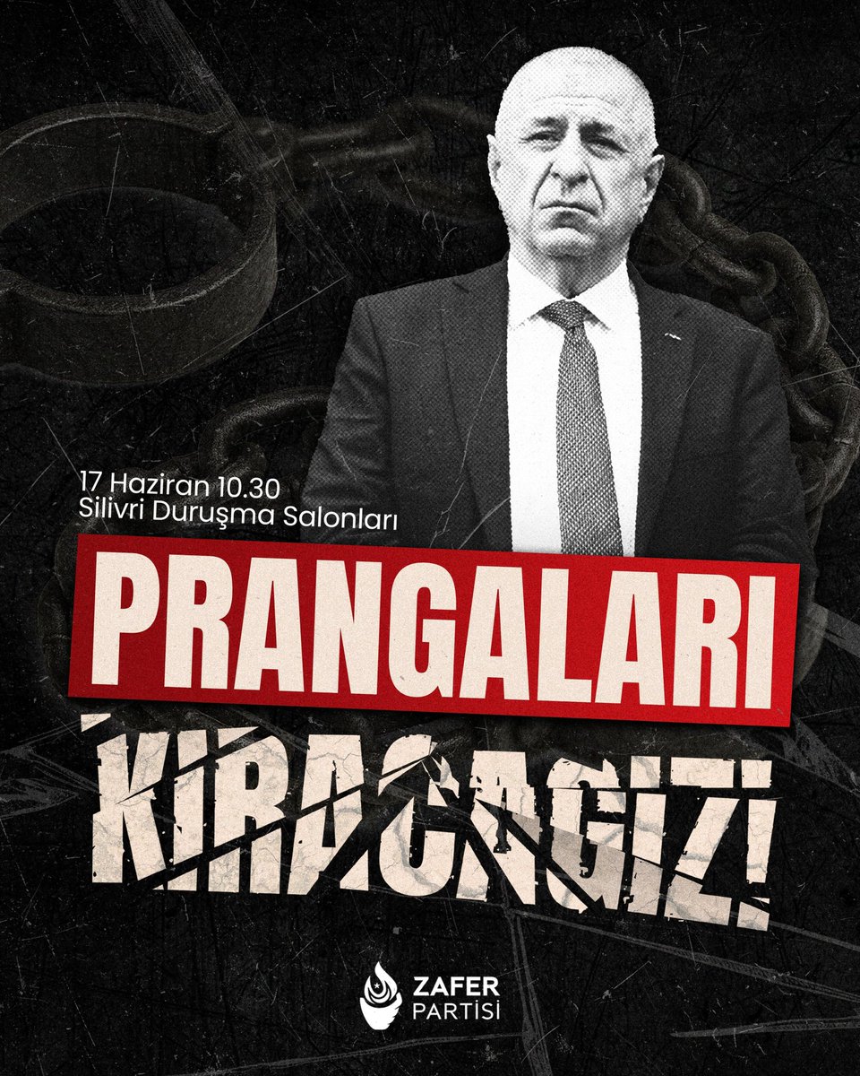 Birlikte kıracağız...❗️
Birlikte hak ettiğimiz güzel günler için.

#PrangalarıKıracağız 🇹🇷❤️🇹🇷