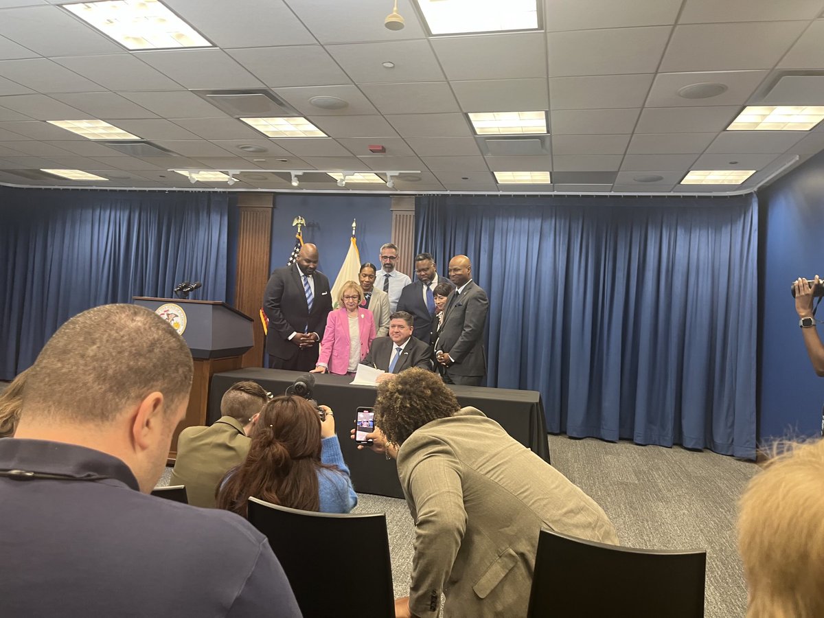 Governor Pritzker signs $55 billion budget bill that raises some taxes and cuts spending - including for Medicaid coverage for undocumented adults