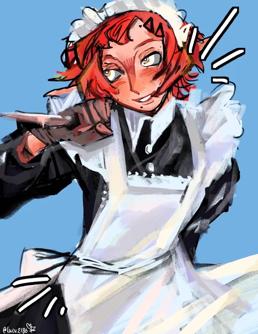 Maid Vixen !!! #oc #originalcharacter