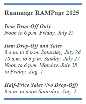 The ninth annual Rummage RAMPage will be held from Friday, July 25 through Saturday, Aug. 2, at the Ames Intermodal Facility parking ramp. 

Read more at content.govdelivery.com/accounts/IAAME…
