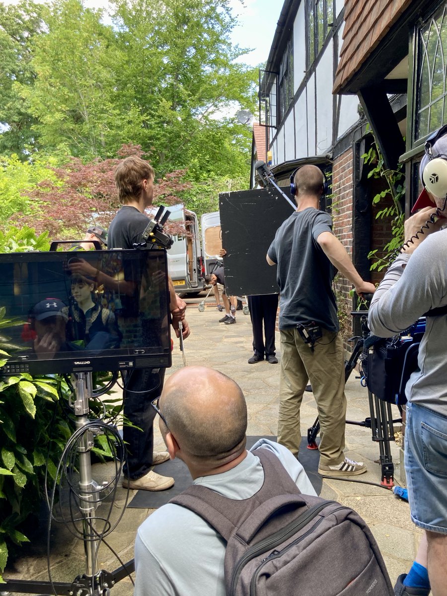 EmReaderWriter's tweet image. Great to be back on set for my short film, Swan Song, again! Thank you to the whole team for all your hard work.