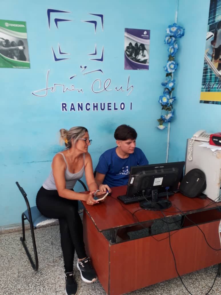 #JovenClubRanchuelo se encuentra inmerso en la campaña #JovenClubXCuba  Acercamos a tu comunidad las tecnologías y el conocimiento Instalamos  aplicaciones  como Ticket, Enzona, Transfermóvil Apoyamos la  bancarización, trámites digitales y mucho más. ¡Te esperamos!