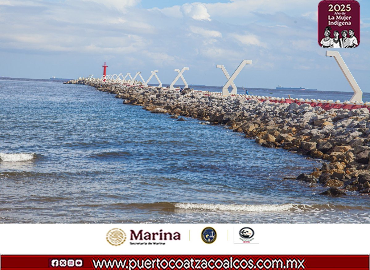 ASIPONA Coatzacoalcos (@coatzaport) on Twitter photo #BuenosDías 29°C 75%HR ☁️☁️
#FelizInicioDeSemana 👍🥰
#ASIPONACoatzacoalcos 🚢
<a href="/SEMAR_mx/">SEMAR México</a> ⚓️
<a href="/CIIT_mx/">Corredor Interoceánico</a> 🌊 #BuenosDías 29°C 75%HR ☁️☁️
#FelizInicioDeSemana 👍🥰
#ASIPONACoatzacoalcos 🚢
<a href="/SEMAR_mx/">SEMAR México</a> ⚓️
<a href="/CIIT_mx/">Corredor Interoceánico</a> 🌊