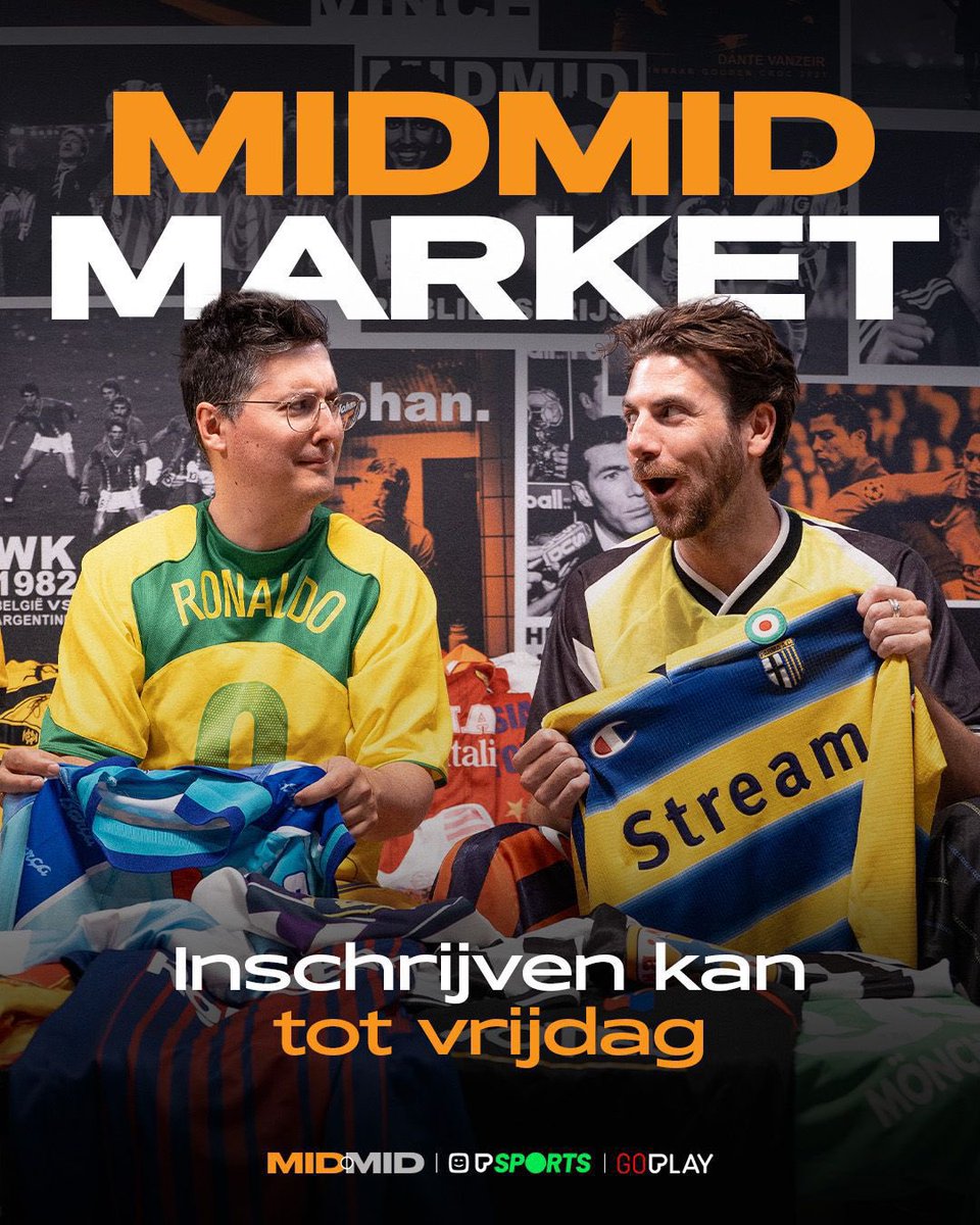 Kandidaat-standhouders, de tijd dringt! Jullie hebben nog tot vrijdag 20 juni (23u59) om je in te schrijven voor de MIDMID MARKET, wat nog steeds kan via midvoor.be/pages/midmid-m…! 💻 <a href="/MIDMIDpodcast/">MIDMID</a>