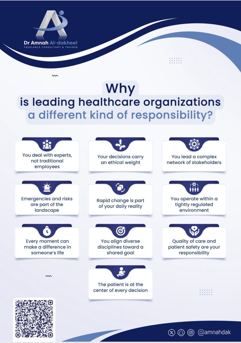 amnahdak's tweet photo. 📍 For Impactful Health Leadership 👇🏻

#الصحة_القابضة #هيئة_التخصصات https://t.co/RiH3q84yUk