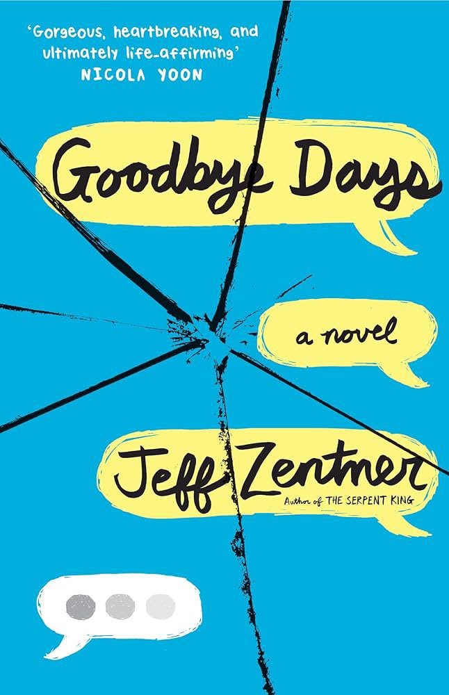 Evatheking250's tweet image. 🚀 Kickstart your week with our latest #WeekendPicks! We're spotlighting the incredible @JeffZentner and his powerful novel, "Goodbye Days"
📖 Learn more: drbickmoresyawednesday.com 📚 Grab your copy: amazon.com/Goodbye-Days-J…
#YABooks #JeffZentner #GoodbyeDays #BookLovers #MustRead